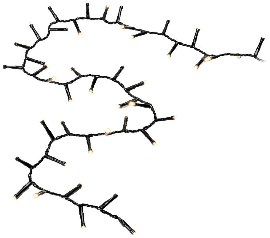 Konstsmide 3872-100 Lichterkette Außen EEK: E (A - G) netzbetrieben Anzahl Leuchtmittel 2000 LED Warmweiß Beleuchtete Länge: 43.98 m