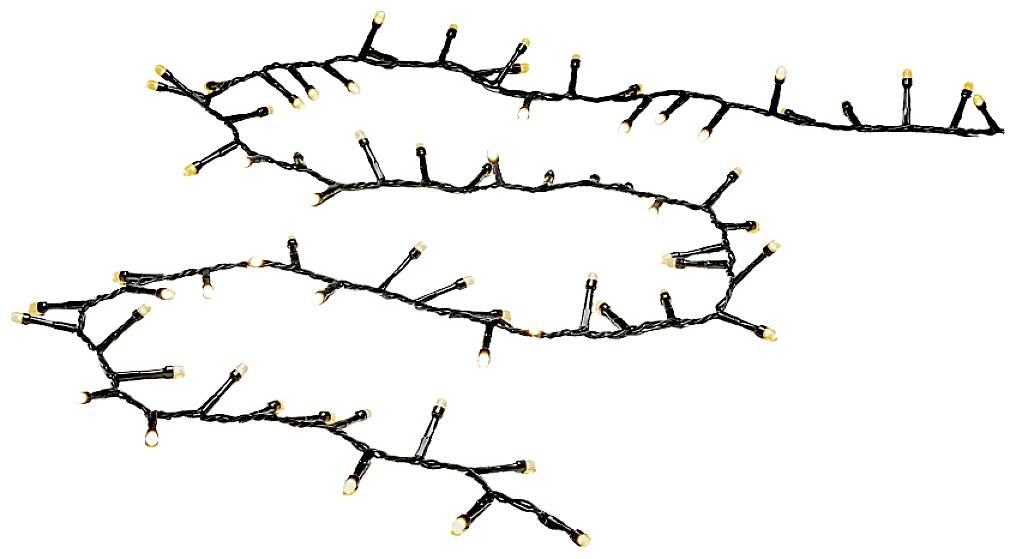 Konstsmide 3872-130 Lichterkette Außen EEK: E (A - G) netzbetrieben Anzahl Leuchtmittel 2000 LED Warmweiß Beleuchtete Länge