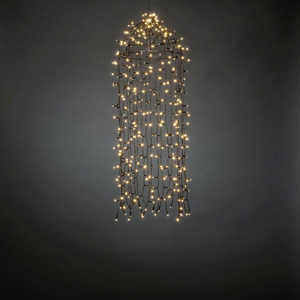 Konstsmide Lichtervorhang Außen 230 V/50 Hz EEK: E (A - G) 400 LED Warmweiß (Ø x H) 300 mm x 950 m