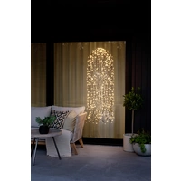 Konstsmide Lichtervorhang Außen 230 V/50Hz EEK: E (A - G) 900 LED Warmweiß (Ø x H) 450mm x 1450mm Konstsmide Lichtervorhang Außen 230 V/50Hz EEK: E (A - G) 900 LED Warmweiß (Ø x H) 450mm x 1450mm