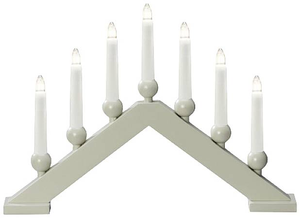 Konstsmide 3935-975 Schwibbogen Warmweiß Glühlampe Beige (matt)