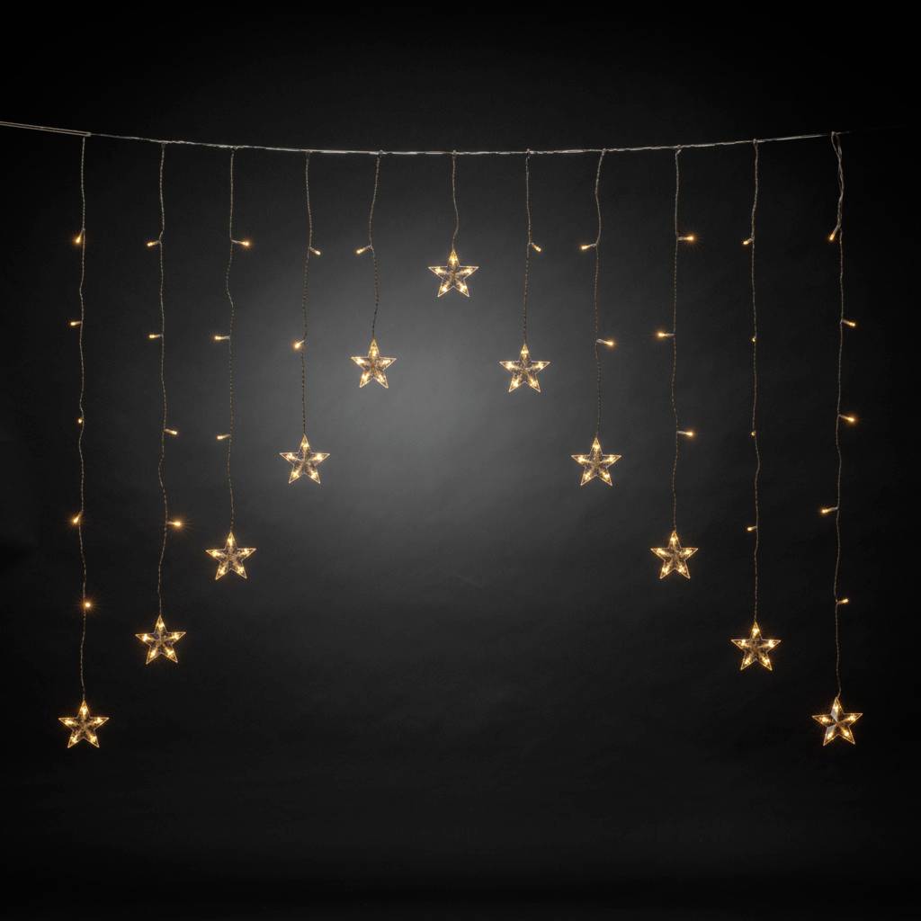 Konstsmide Lichtervorhang Außen EEK: F (A - G) 85 LED Warmweiß