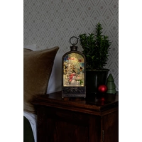 Konstsmide 4282-000 LED-Laterne Schneemann Warmweiß LED Braun mit Wasser gefüllt, Timer Konstsmide 4282-000 LED-Laterne Schneemann Warmweiß LED Braun mit Wasser gefüllt, Timer