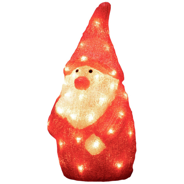 Konstsmide 6243-103 Acryl-Figur EEK: G (A - G) Weihnachtsmann Warmweiß LED Rot, Weiß