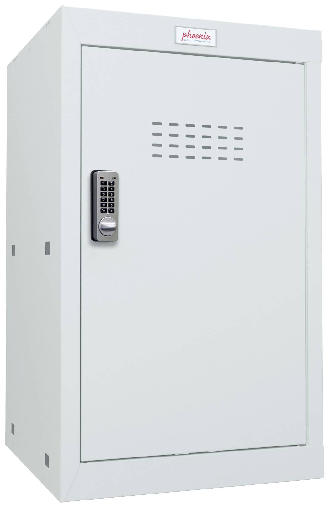 Phoenix CL0644GGE Würfel Schließfach Mittel 2 lichtgrau m. Electr.-Schloss (B x H x T) 400 x 665 x 400 mm mit Elektronikschloss