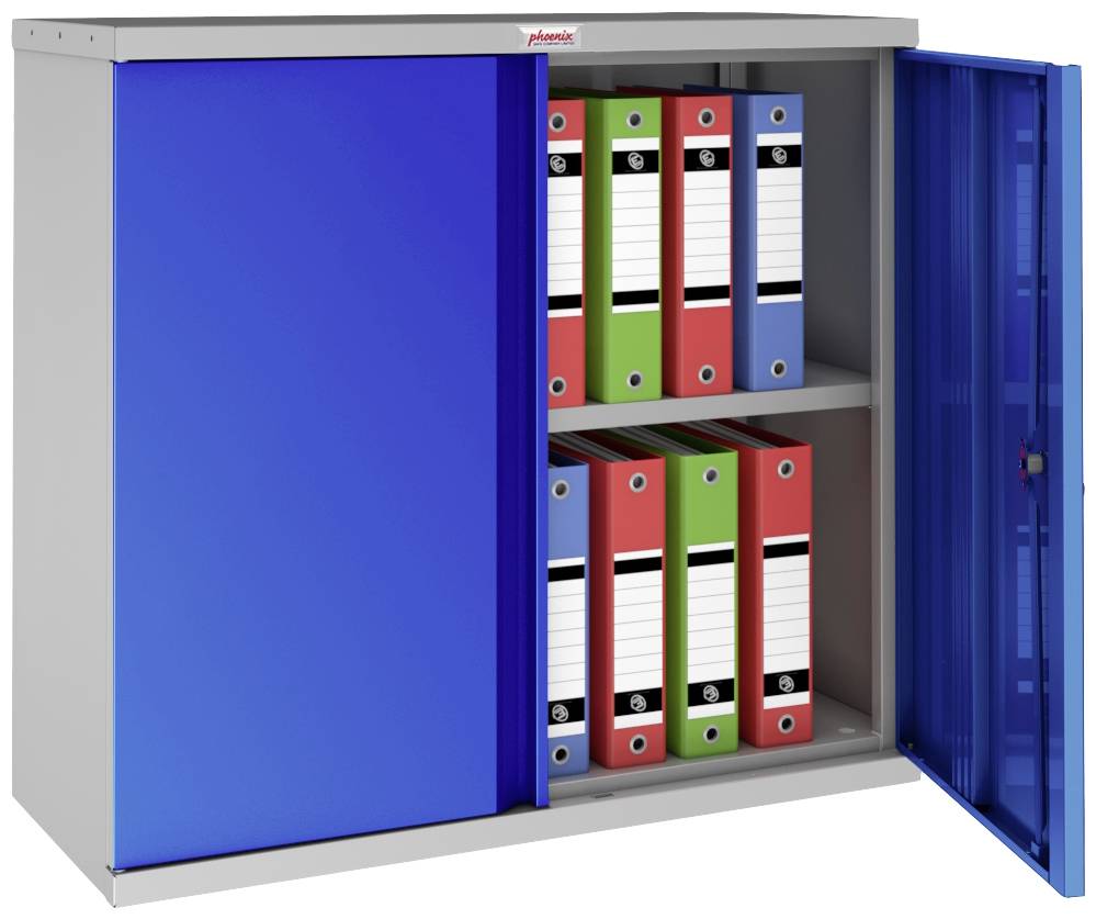 Phoenix SCL0891GBK SCL-Serie Schließfachschrank Stahl mit Schlüsselschloss