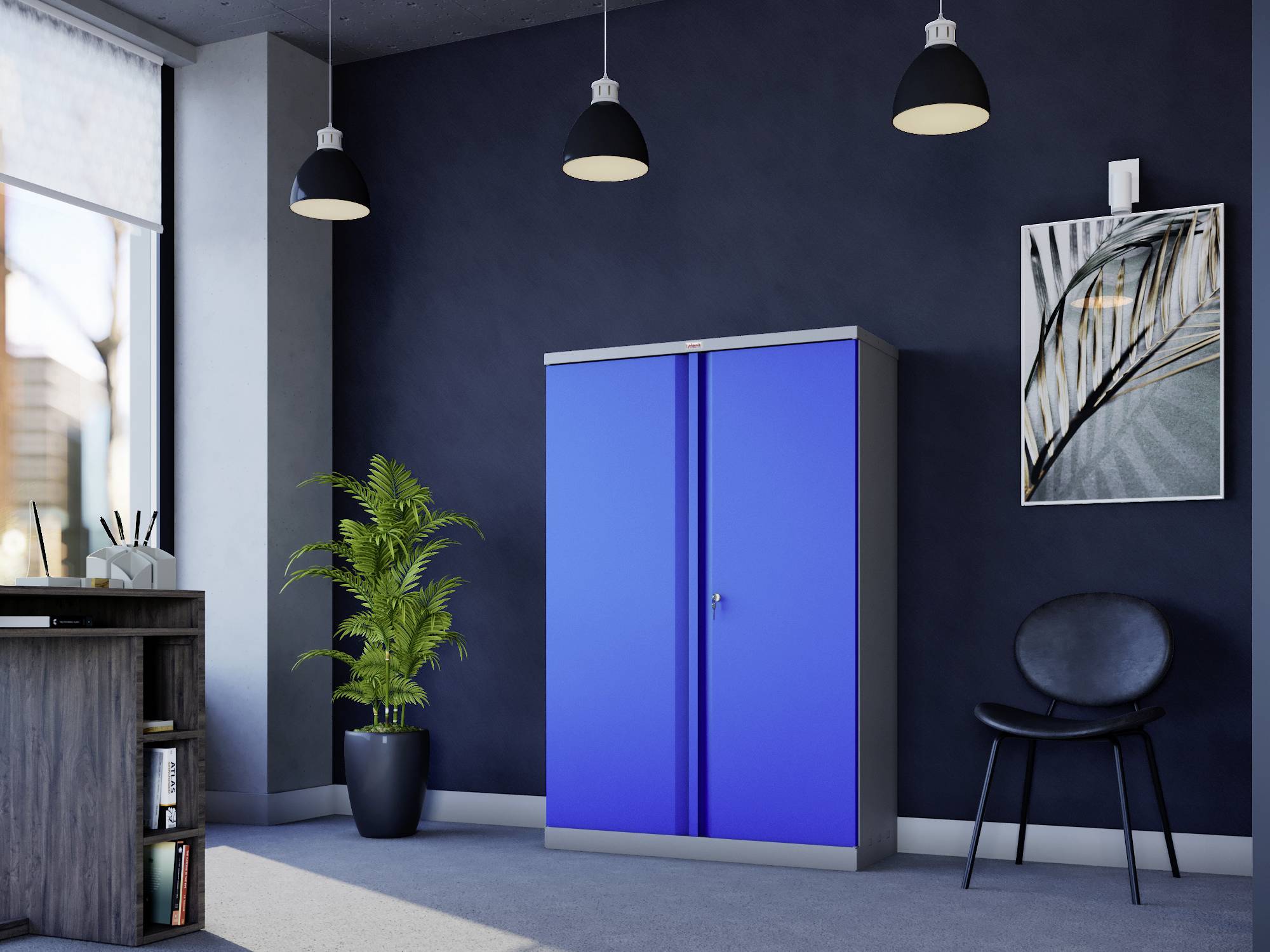 Phoenix SCL1491GBK SCL-Serie Schließfachschrank Stahl mit Schlüsselschloss