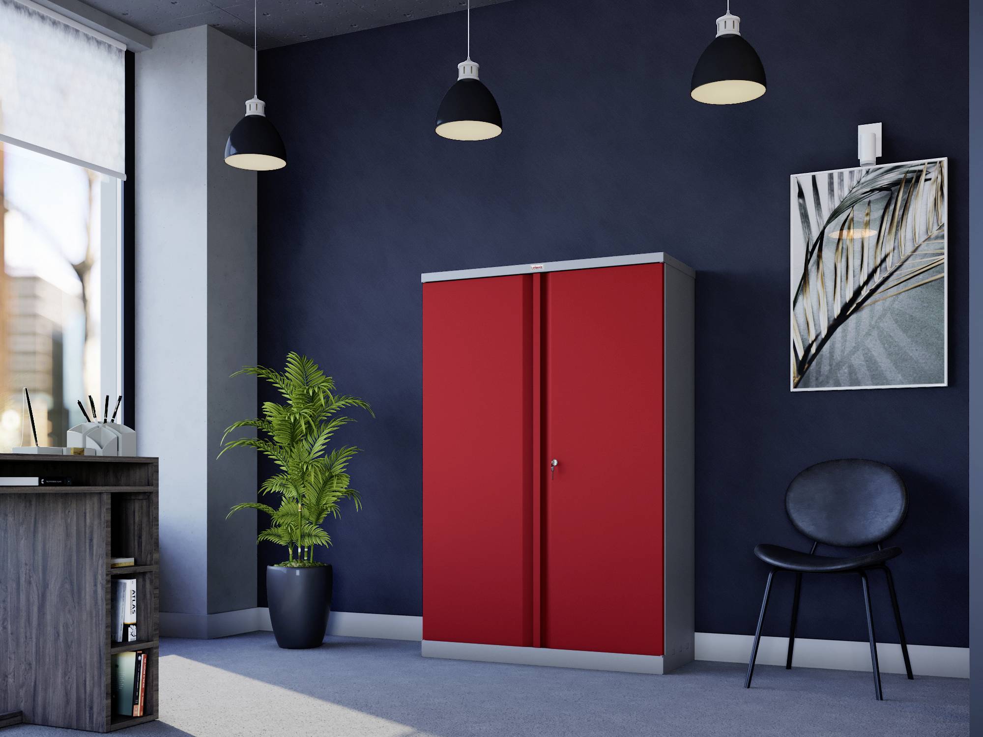 Phoenix SCL1491GRK SCL-Serie Schließfachschrank Stahl mit Schlüsselschloss