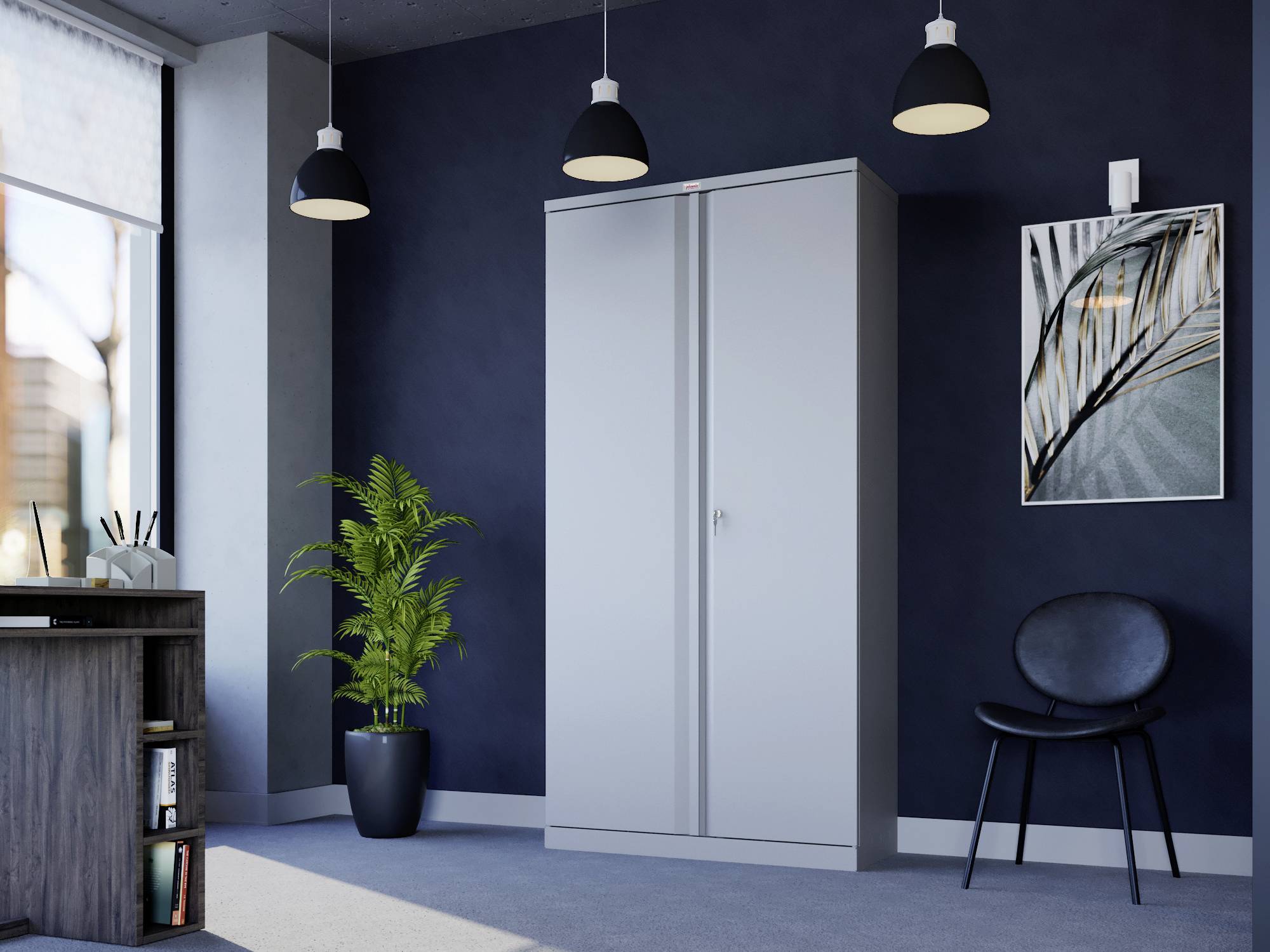 Phoenix SCL1891GGK SCL-Serie Schließfachschrank Stahl mit Schlüsselschloss