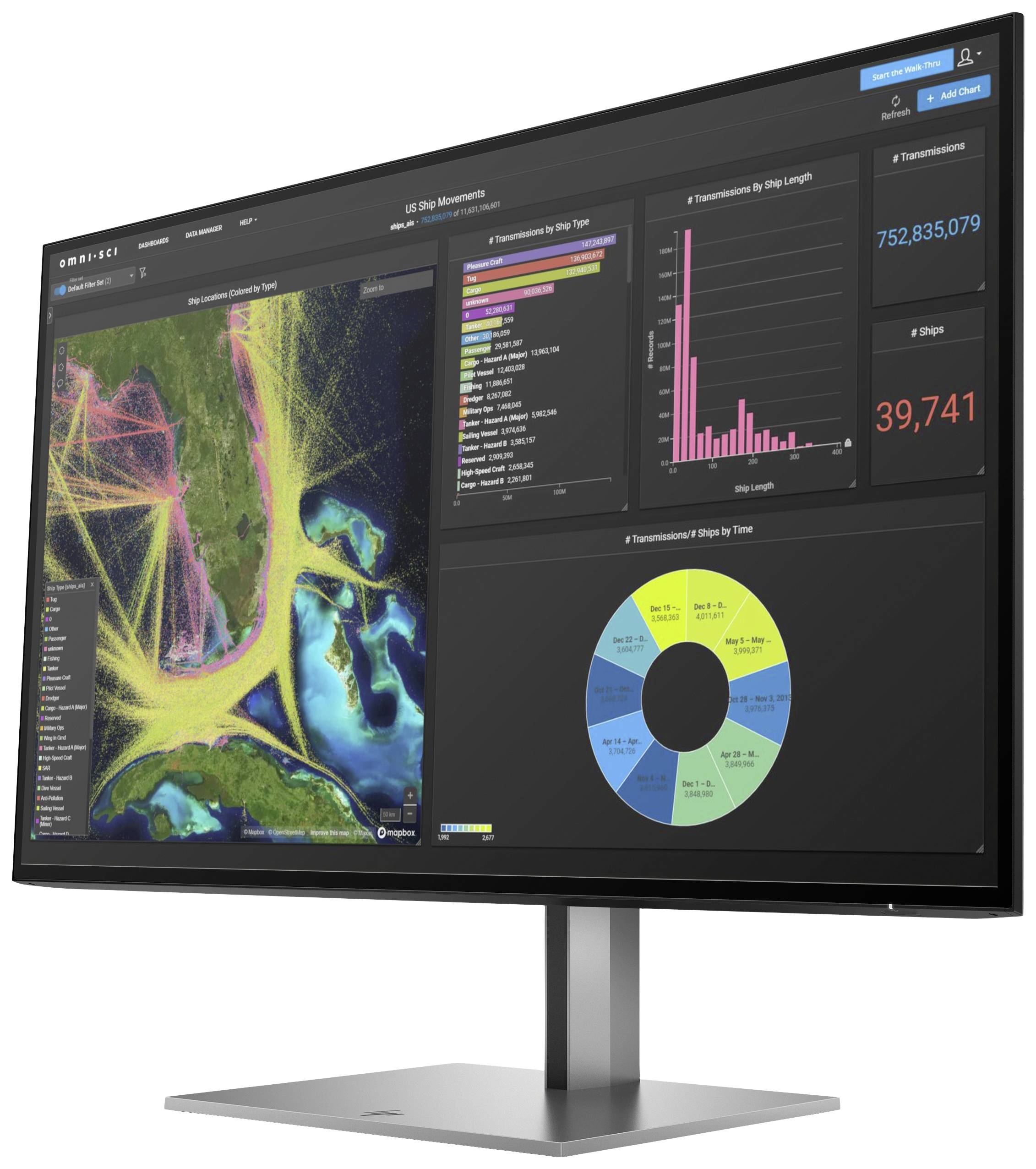 HP Z27k G3 LED-Monitor EEK G (A - G) 68.6 cm (27 Zoll) 3840 x 2160 Pixel 16:9 5 ms DisplayPort, USB-A (USB 3.2 Gen 1), USB-C®, HDMI® IPS LED