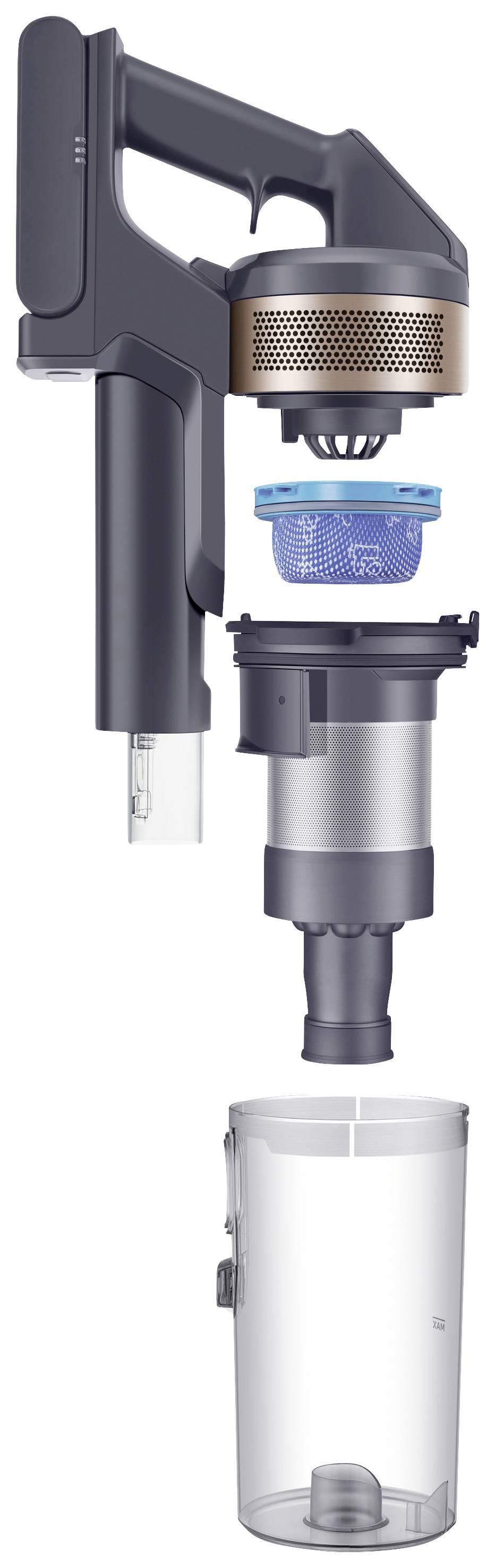 Samsung Jet 60 pet Cotta Black - Teal Gold VS15A6032R7/EG Akku-Zyklon-Staubsauger 21.6 V