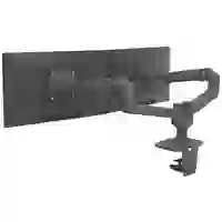 Ergotron LX Dual Arm Side by Side Desk Mount 2fach Monitor-Tischhalterung 38,1cm (15") - 68,6cm (27") Schwarz Höhenverstellbar Ergotron LX Dual Arm Side by Side Desk Mount 2fach Monitor-Tischhalterung 38,1cm (15") - 68,6cm (27") Schwarz Höhenverstellbar