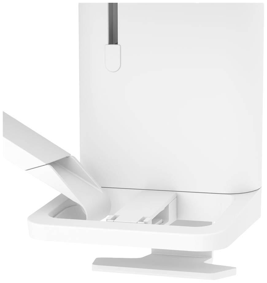 Ergotron Tischbefestigung Passend für Serie (Halter): Ergotron TRACE Dual Monitorhalterung Weiß