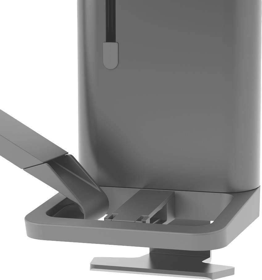 Ergotron Tischbefestigung Passend für Serie (Halter): Ergotron TRACE Dual Monitorhalterung Schwarz