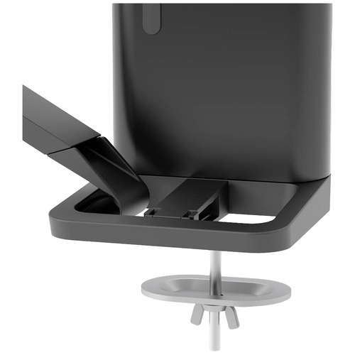 Ergotron Tischbefestigung Passend für Serie (Halter): Ergotron TRACE Dual Monitorhalterung Schwarz