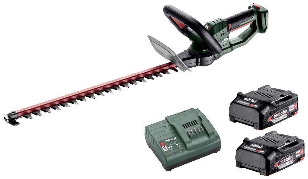Metabo HS 18 LTX 55 Akku Heckenschere inkl. 2. Akku, inkl. Ladegerät 18V Li-Ion