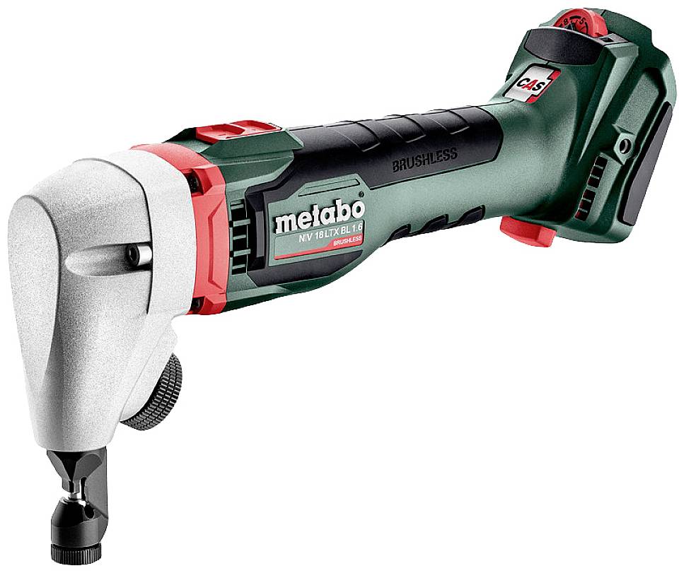 Metabo Akku-Knabber NIV 18 LTX BL 1.6 601614850 ohne Akku, ohne Ladegerät Akkuspannung 18V