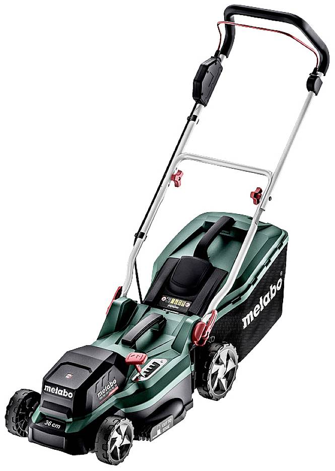 Metabo RM 36-18 LTX BL 36 Akku Akku-Rasenmäher inkl. 2. Akku, inkl. Ladegerät 18V Schnittbreite (max.) 36cm