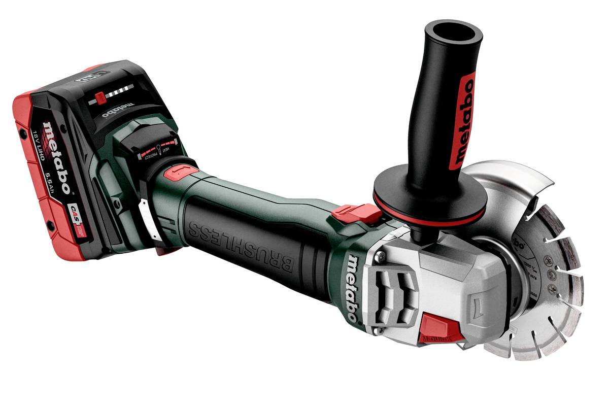 Metabo WB 18 LT BL 11-125 613054660 Akku-Winkelschleifer 125mm 18V 5.5Ah