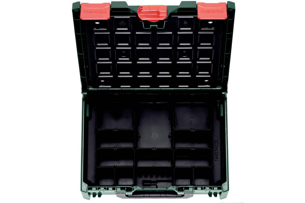 Metabo metaBOX 118 Organizer 626897000 Maschinenkoffer ABS Grün, Schwarz (B x H x T) 396 x 118 x 296mm