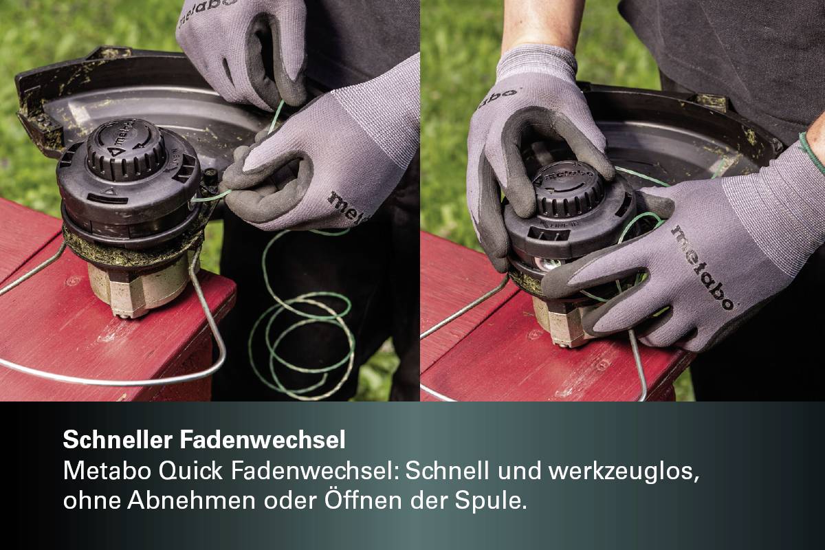 Metabo RTD 18 LTX BL 30 Akku Rasentrimmer ohne Akku, D-Griff 18V Schnittbreite (max.): 300mm