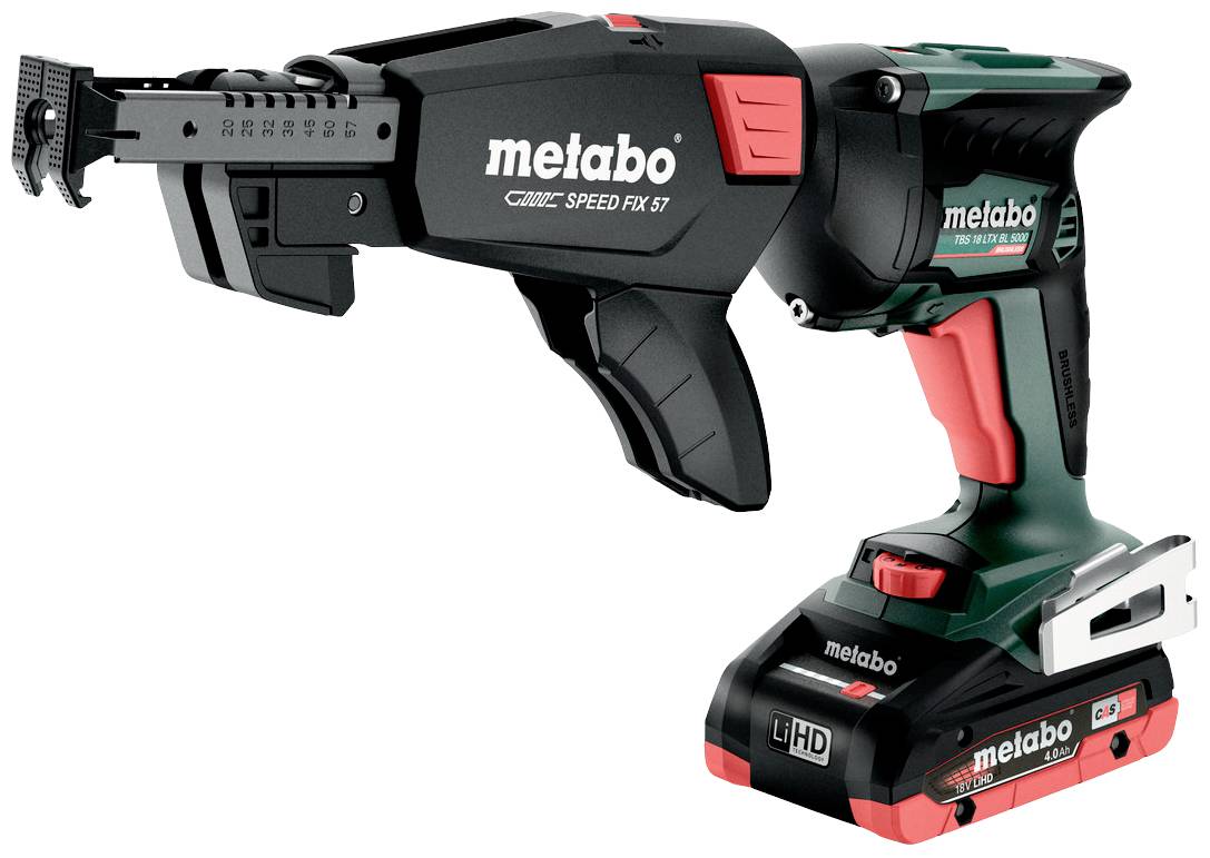 Metabo HBS 18 LTX BL 5000 620063540 Akku-Bohrschrauber 18V 4.0Ah LiHD