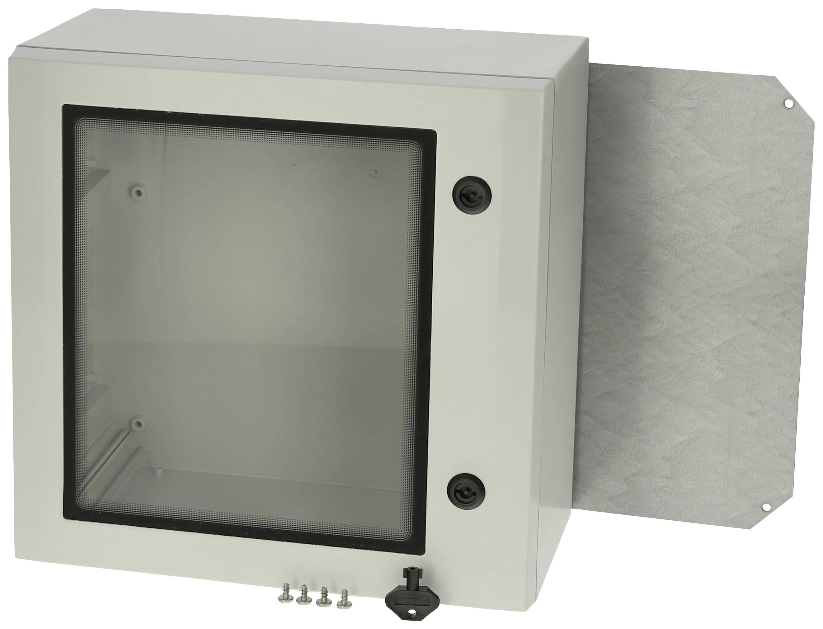 Fibox ARCA 404021W Schaltschrank 400 x 210 x 400 Polycarbonat Grau 1St.