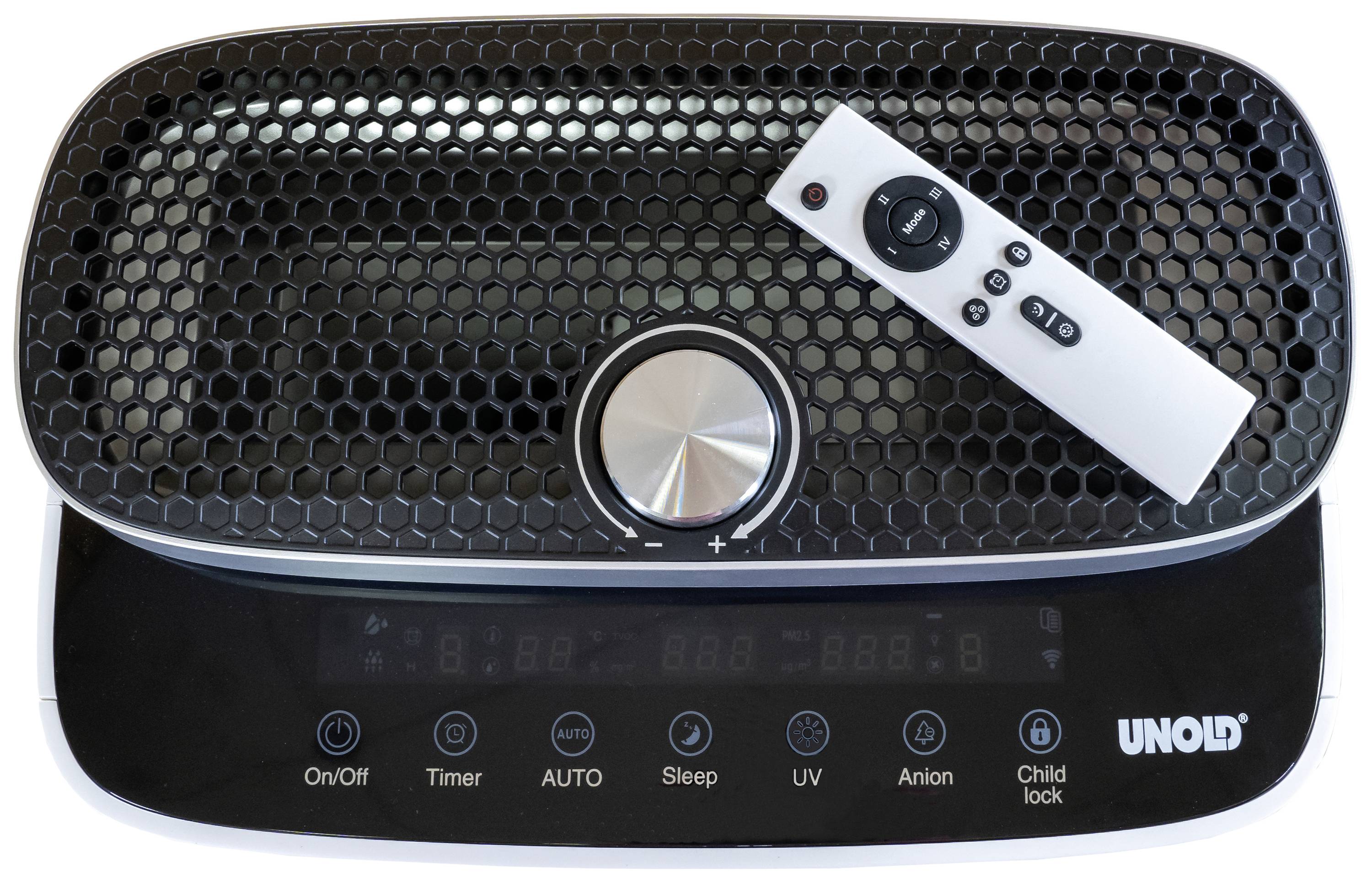 Unold 87610 Omega Luftreiniger/-befeuchter 104m² Weiß