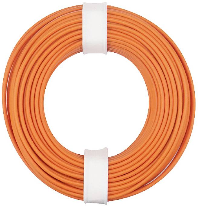 Donau Elektronik 150-017 Litze 1 x 0.50 mm² Orange 10 m