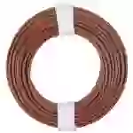 Donau Elektronik 150-018 Litze 1 x 0.50 mm² Braun 10 m Donau Elektronik 150-018 Litze 1 x 0.50 mm² Braun 10 m