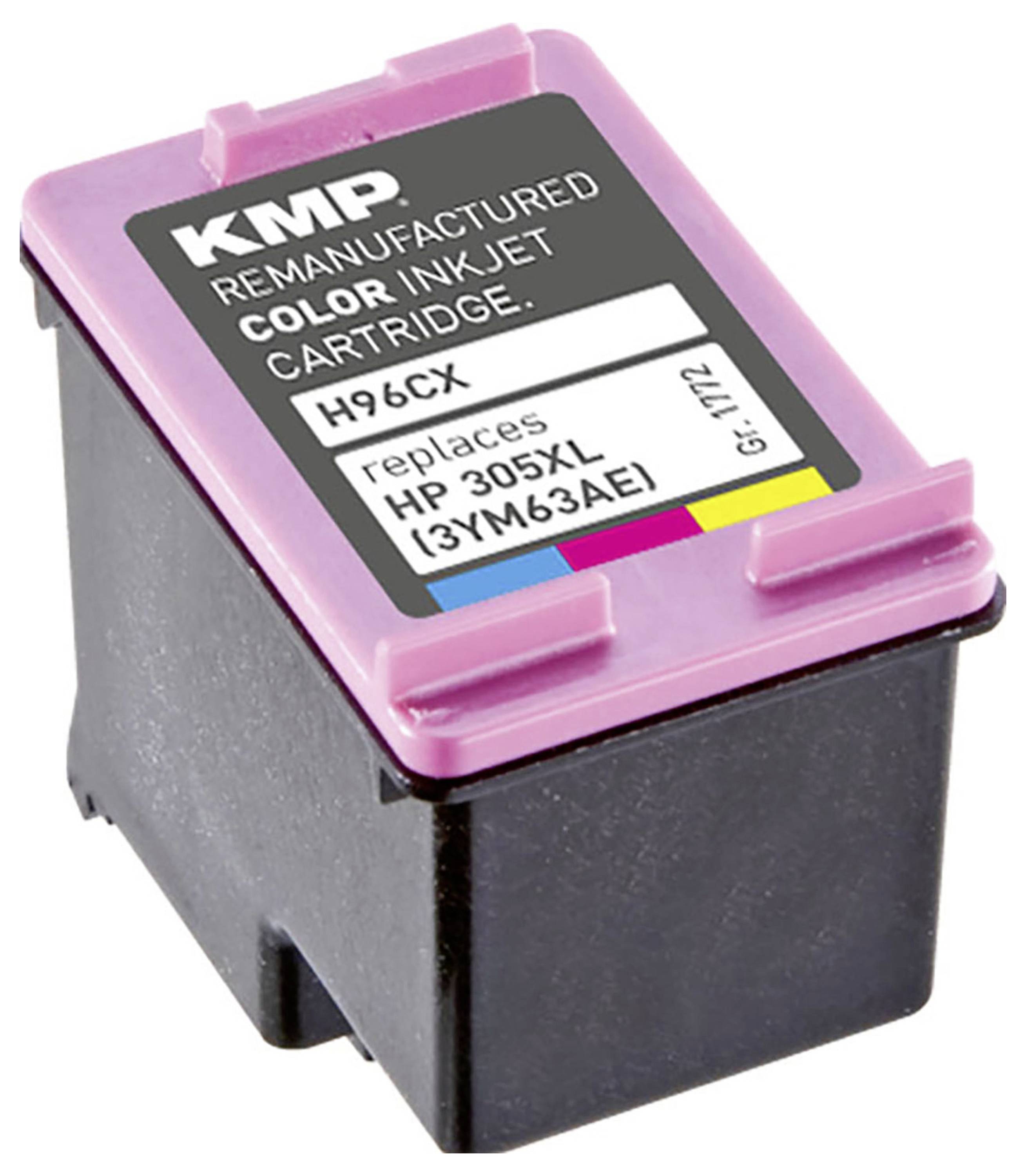 KMP Druckerpatrone ersetzt HP 305XL, 3YM63AE Kompatibel Color H96CX 1772,4030