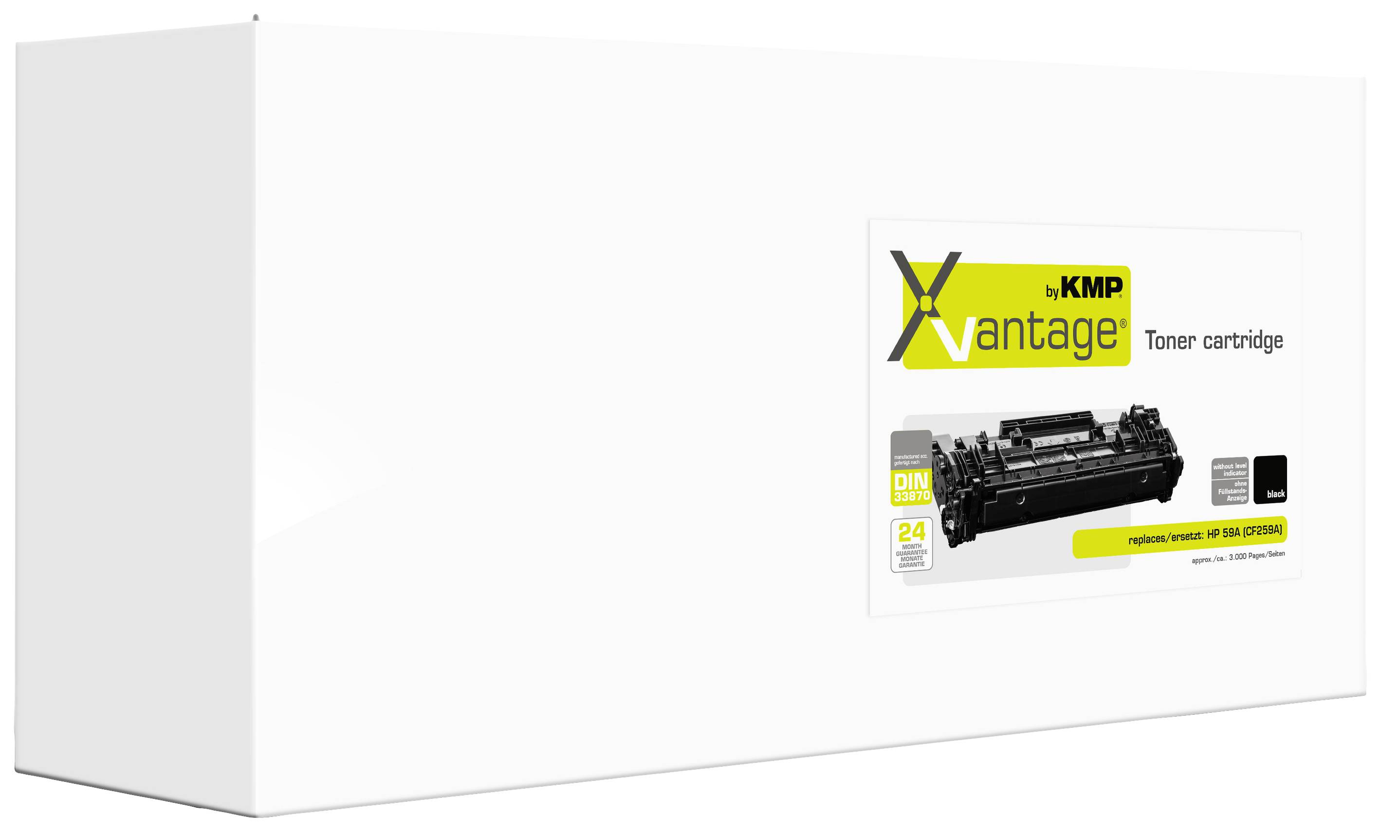 KMP Toner ersetzt HP 59 (CF259A) Kompatibel Schwarz 3000 Seiten Xvantage 2557,0080