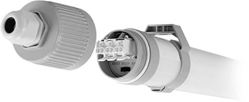 Mlight PIPE LED-Feuchtraumleuchte EEK: D (A - G) LED 42W Kaltweiß, Neutralweiß, Warmweiß Weiß