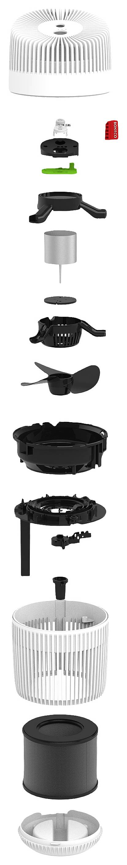 Boneco P130 P130 (HEPA 13) Luftreiniger 36m² Weiß