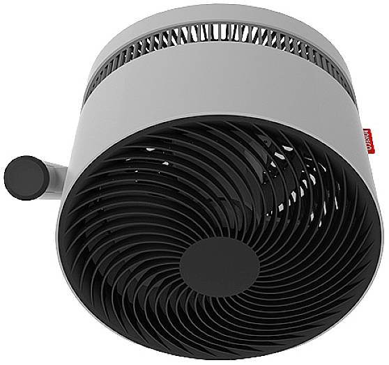 Boneco Air Shower F225 Standventilator 22W (L x B x H) 375 x 375 x 852mm Grau App gesteuert, Höhenverstellbar, LED-Display, Timer