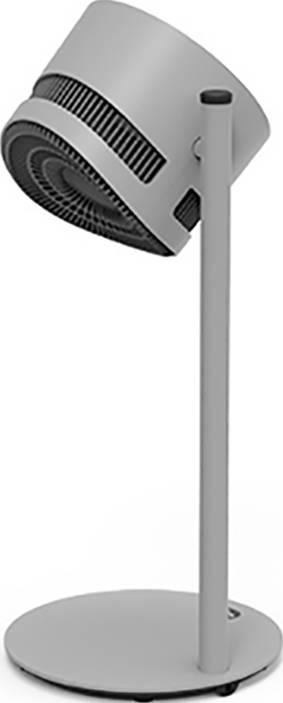 Boneco Air Shower F225 Standventilator 22W (L x B x H) 375 x 375 x 852mm Grau App gesteuert, Höhenverstellbar, LED-Display, Timer