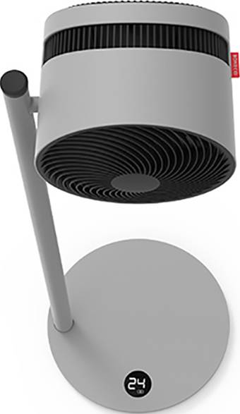 Boneco Air Shower F235 Standventilator 22W (L x B x H) 375 x 375 x 1212mm Grau App gesteuert, Höhenverstellbar, LED-Display, Timer