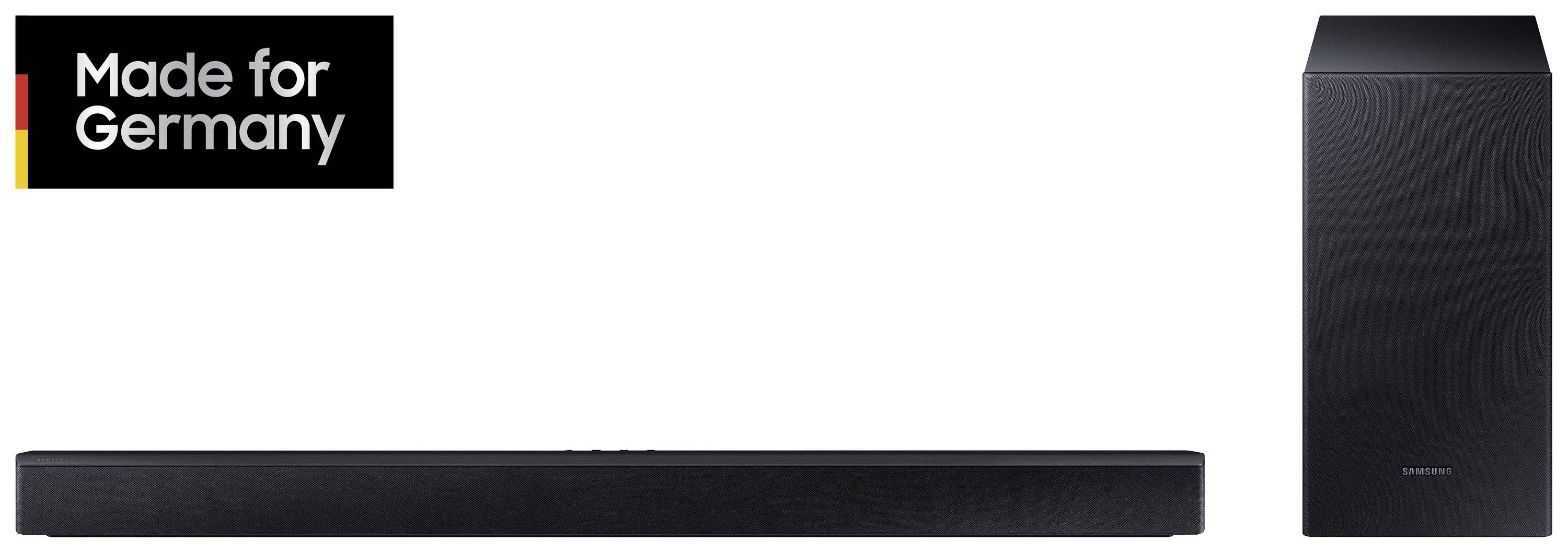 Samsung HW-B440 Soundbar Schwarz Bluetooth®, inkl. kabellosem Subwoofer, USB
