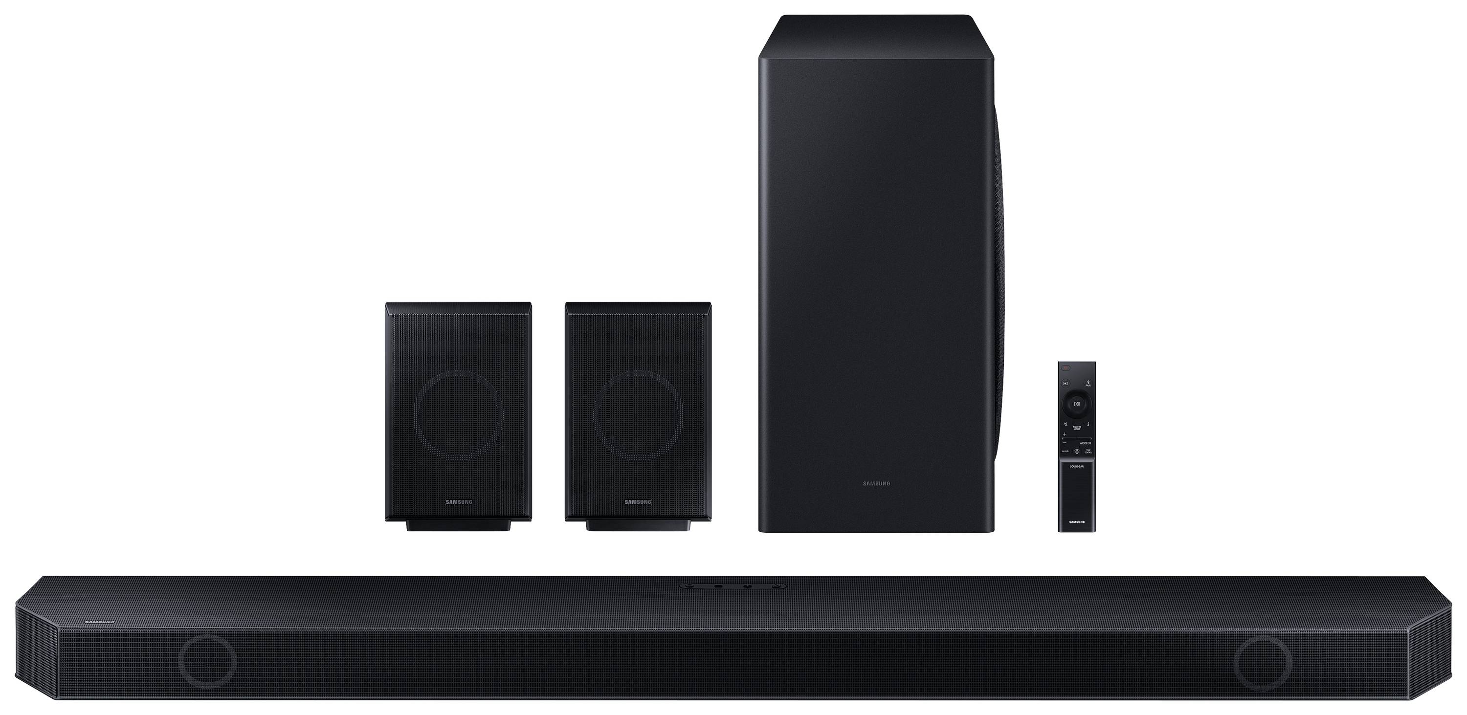 Samsung HW-Q935B Soundbar Schwarz inkl. kabellosem Subwoofer, Bluetooth®, WLAN
