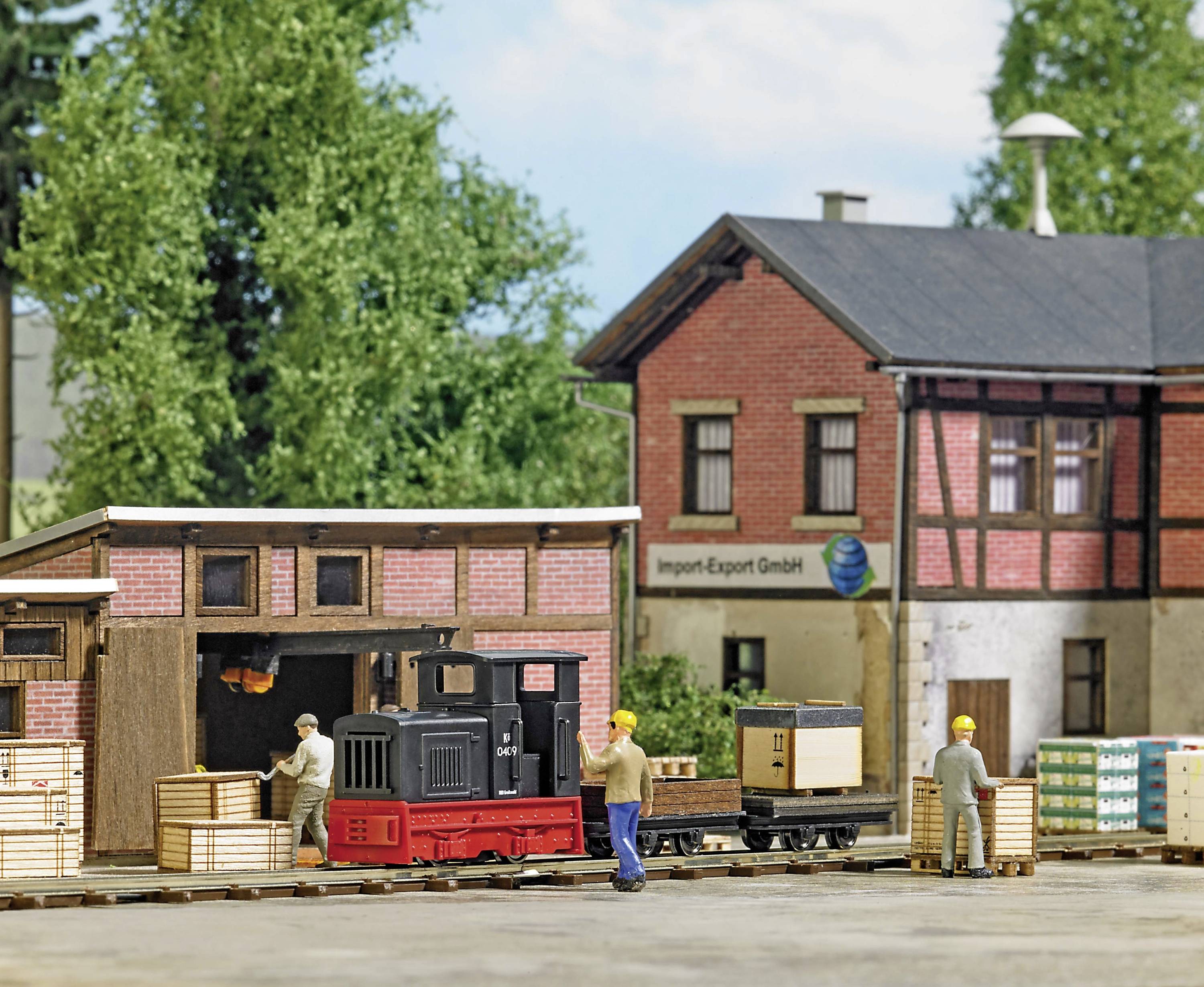 Busch Feldbahn 12016 H0f Feldbahn Start-Set Gütertransport