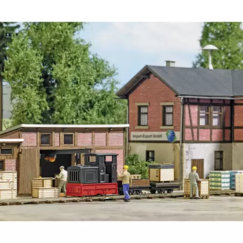 Busch Feldbahn 12016 H0f Feldbahn Start-Set Gütertransport Busch Feldbahn 12016 H0f Feldbahn Start-Set Gütertransport