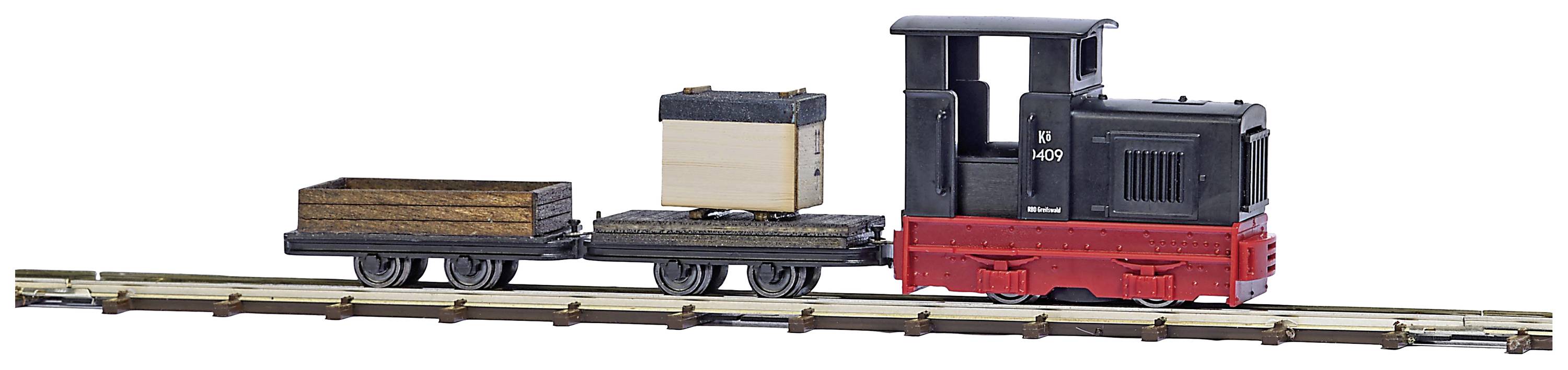 Busch Feldbahn 12016 H0f Feldbahn Start-Set Gütertransport