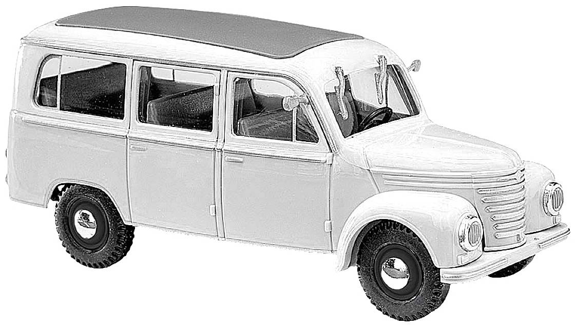 Busch 60272 H0 PKW Modell Framo V 901/2 Bus