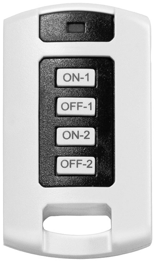 LogiLink LPS402 Funk-Steckdosenleiste Weiß Schutzkontakt 1St.