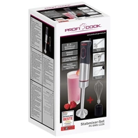 Profi Cook PC-SMS 1226 Stabmixer 1000W Start-Stopp-Automatik Edelstahl, Schwarz Profi Cook PC-SMS 1226 Stabmixer 1000W Start-Stopp-Automatik Edelstahl, Schwarz