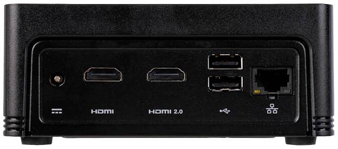 ECS Elitegroup Mini PC LIVA Z2 Intel® Celeron® N5030 3.1 GHz 4 GB RAM 64 GB eMMC Win 10 Pro 95-696-MH2174