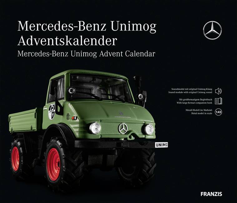 Franzis Verlag Mercedes-Benz Unimog Mercedes-Benz Unimog Bausätze, Elektronik, Technik Adventskalender Altersklasse ab 14 Jahre