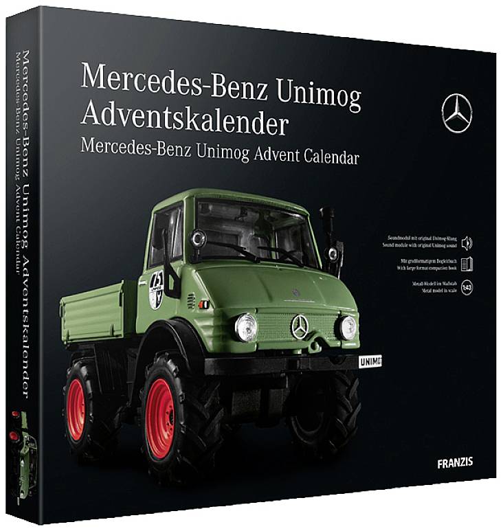 Franzis Verlag Mercedes-Benz Unimog Mercedes-Benz Unimog Bausätze, Elektronik, Technik Adventskalender