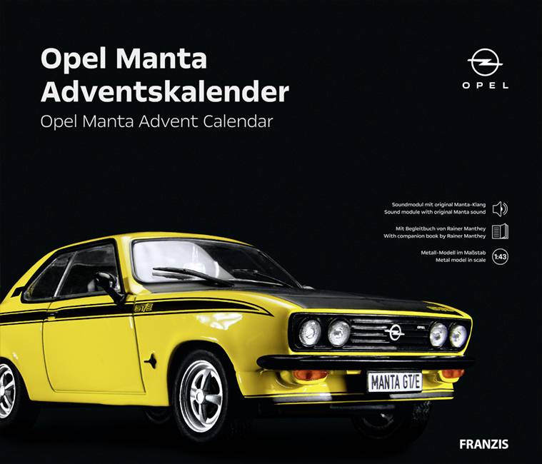 Franzis Verlag Opel Manta Opel Manta Bausätze, Elektronik, Technik Adventskalender