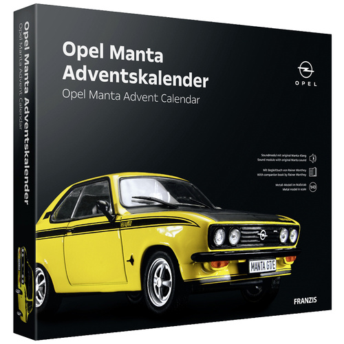 Franzis Verlag Opel Manta Bausätze, Elektronik, Technik Adventskalender